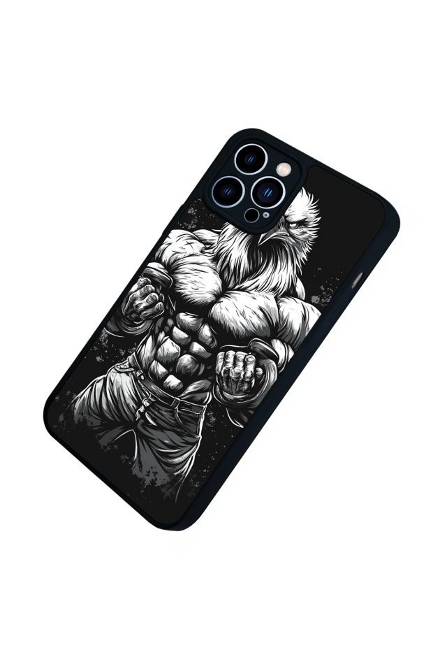 iPhone 13 Pro Max Uyumlu Besiktas Tasarımlı Glossy Premium Kılıf