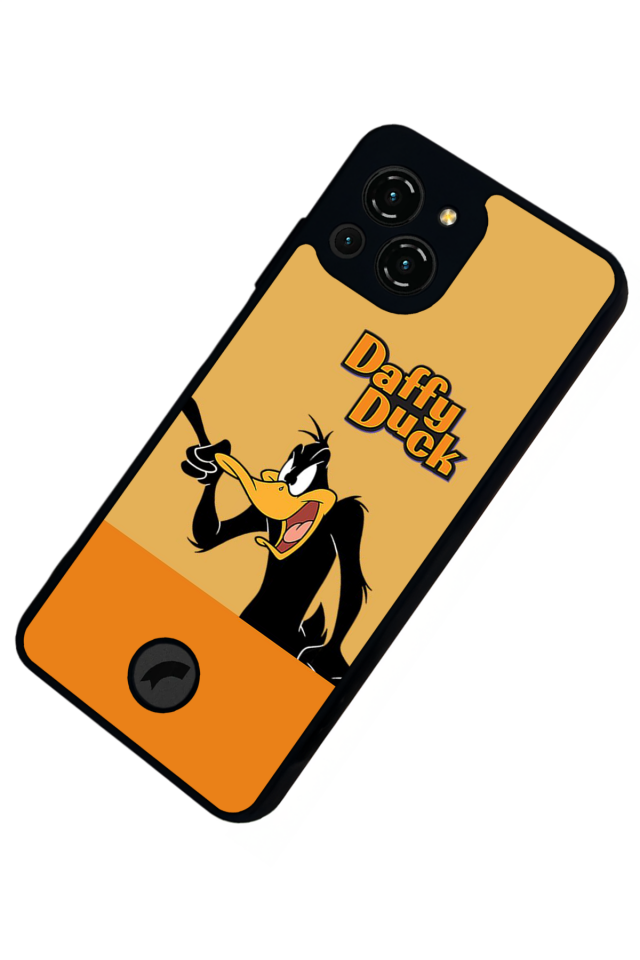 Reeder S23 Pro Max Uyumlu Daffy duck Tasarımlı Glossy Premium Kılıf