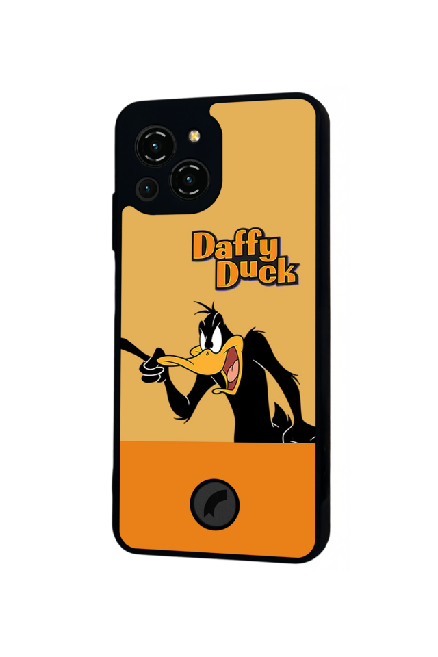 Reeder S23 Pro Max Uyumlu Daffy duck Tasarımlı Glossy Premium Kılıf