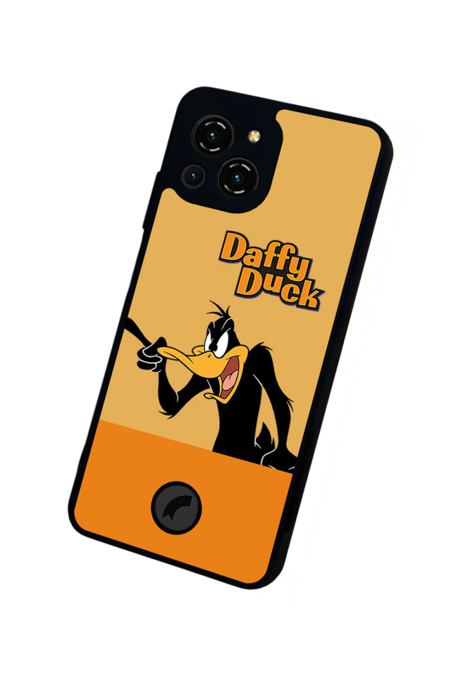 Reeder S23 Pro Max Uyumlu Daffy duck Tasarımlı Glossy Premium Kılıf