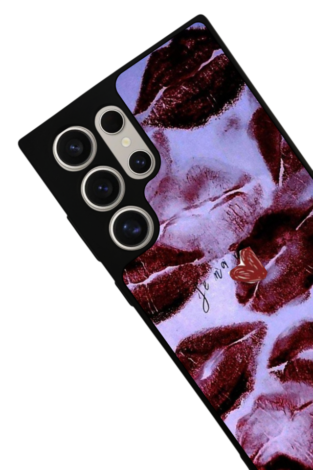 Samsung Galaxy S23 Ultra Uyumlu Dudak Tasarımlı Glossy Premium Kılıf
