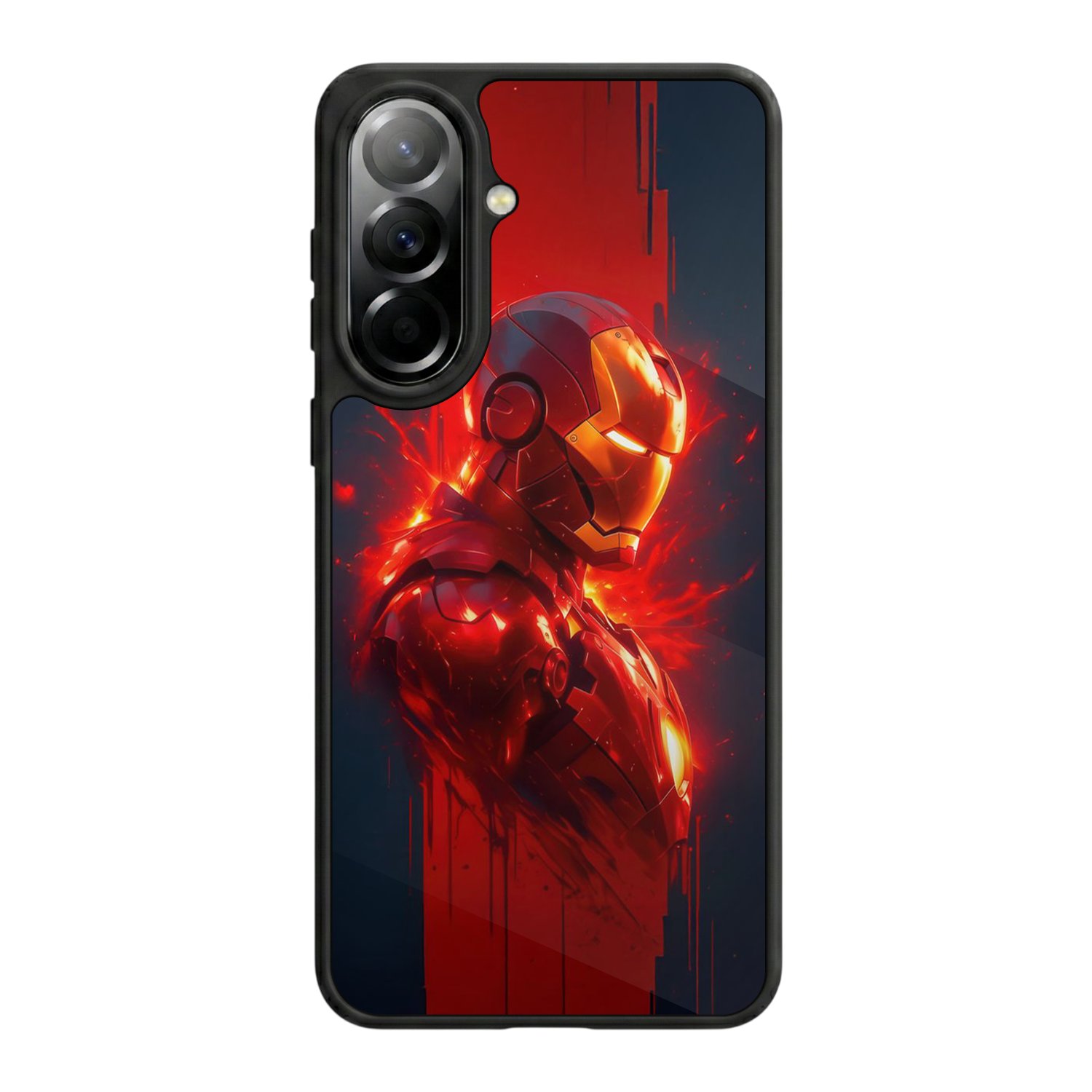 Samsung Galaxy A37 Uyumlu  Iron Man ( Demir Adam ) Tasarımlı Glossy Premium Kılıf