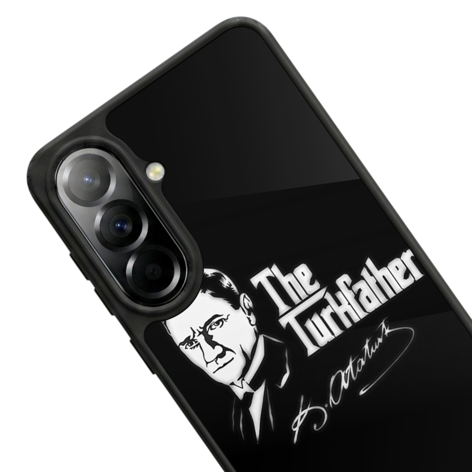 Samsung Galaxy A57 Uyumlu Mustafa Kemal Ataturk Tasarımlı Glossy Premium Kılıf