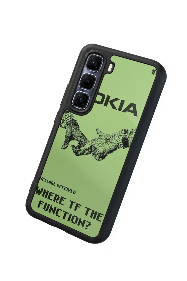 Infinix Hot 60 Pro Plus Uyumlu Nokia Tasarımlı Glossy Premium Kılıf