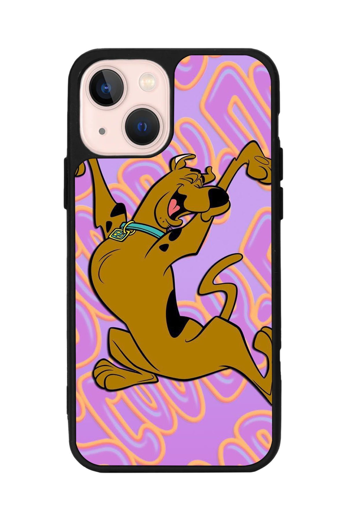 iPhone 13 Mini Uyumlu Scooby Doo Tasarımlı Glossy Premium Kılıf