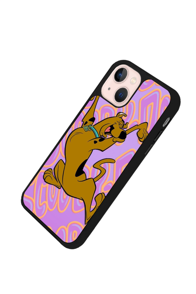 iPhone 13 Mini Uyumlu Scooby Doo Tasarımlı Glossy Premium Kılıf