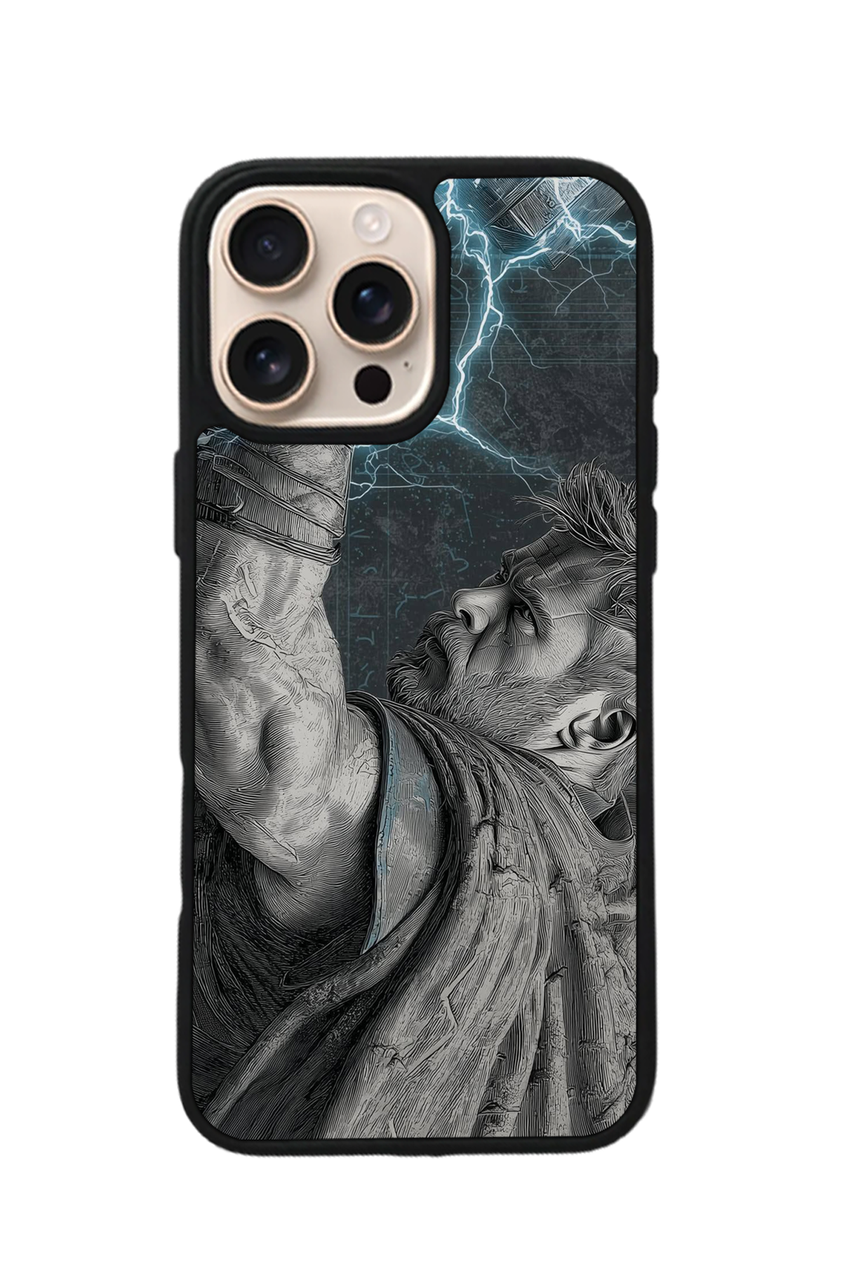 iPhone 14 Pro Max Uyumlu Thor Tasarımlı Glossy Premium Kılıf