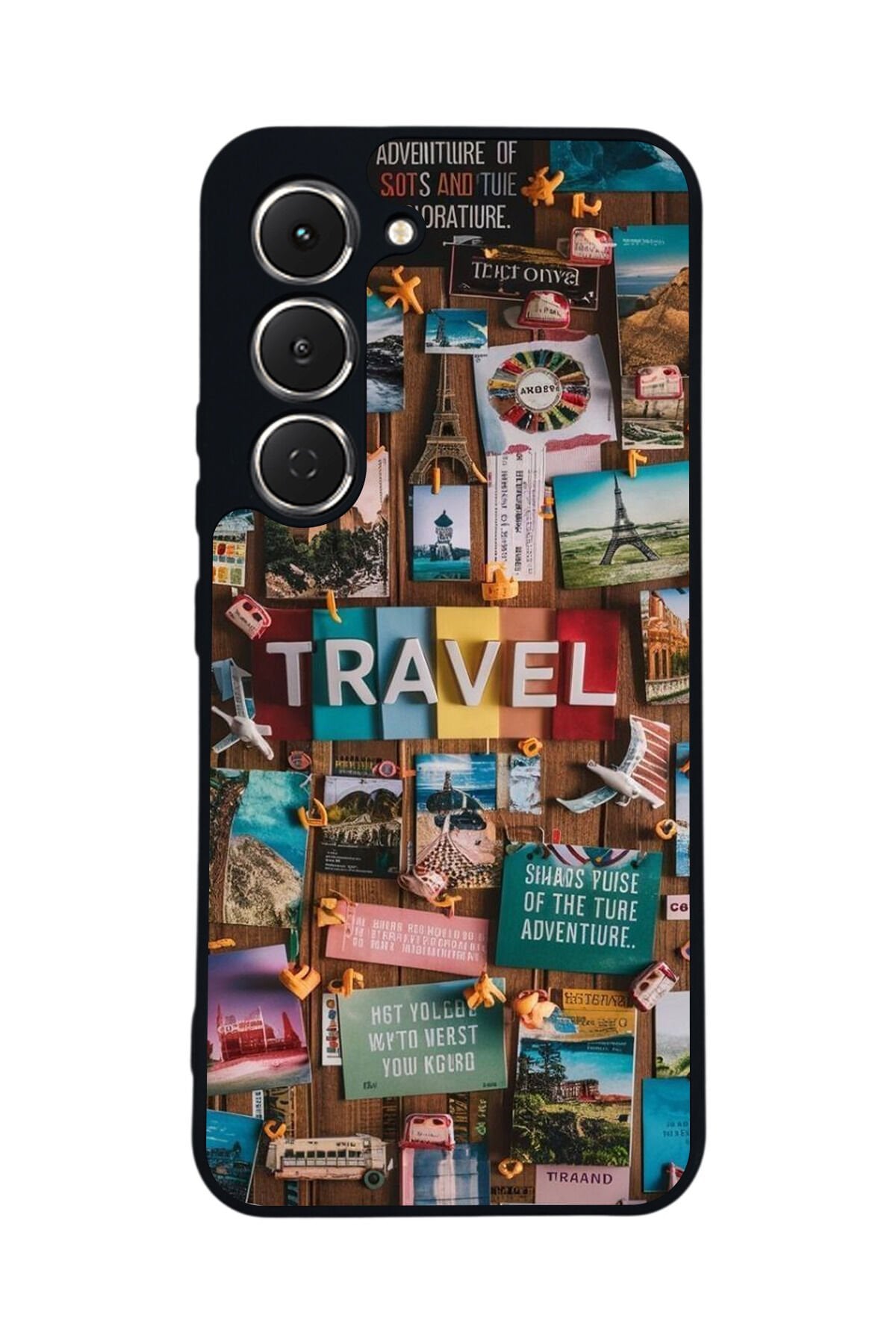 Tecno Spark 40 Pro Uyumlu Poster Tasarımlı Glossy Premium Kılıf