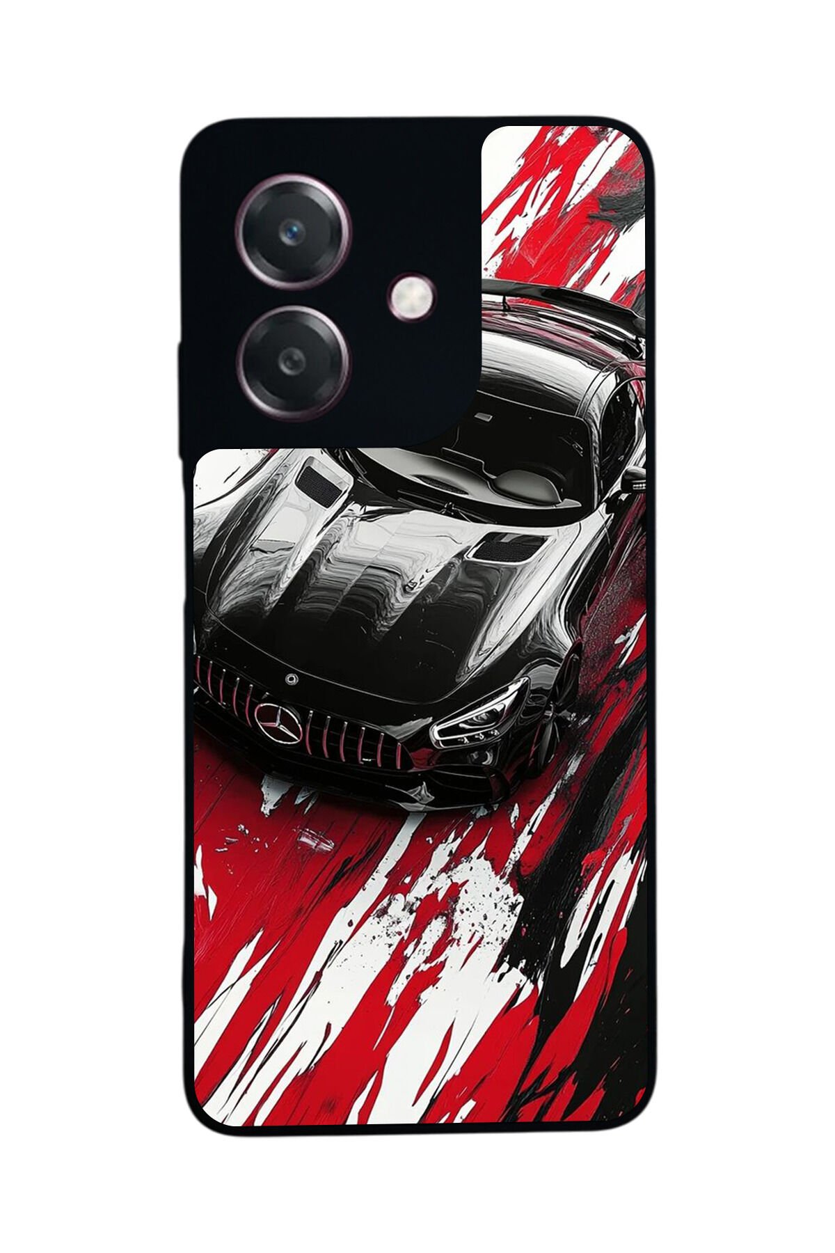 Oppo A3 5G Uyumlu Mercedes Tasarımlı Glossy Premium Kılıf