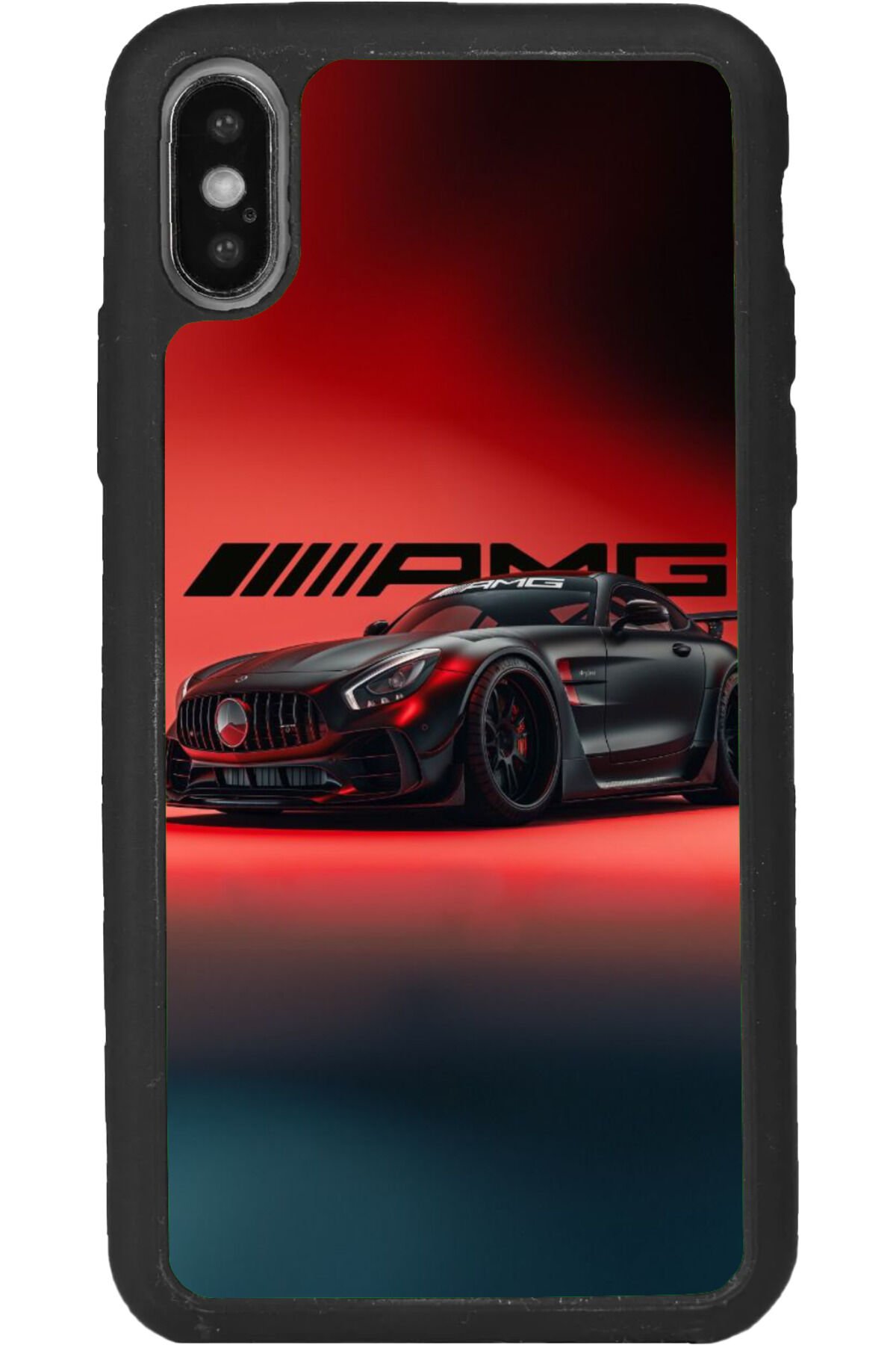 iPhone XS Max Uyumlu Mat Siyah uyumlu Kılıf – Yumuşak Silikon, Koruyucu, Şok Emici Kapak