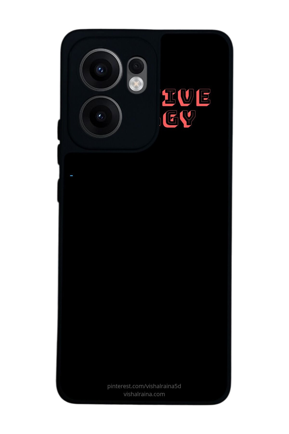 Oppo Reno 13F Uyumlu Energy Tasarımlı Glossy Premium Kılıf