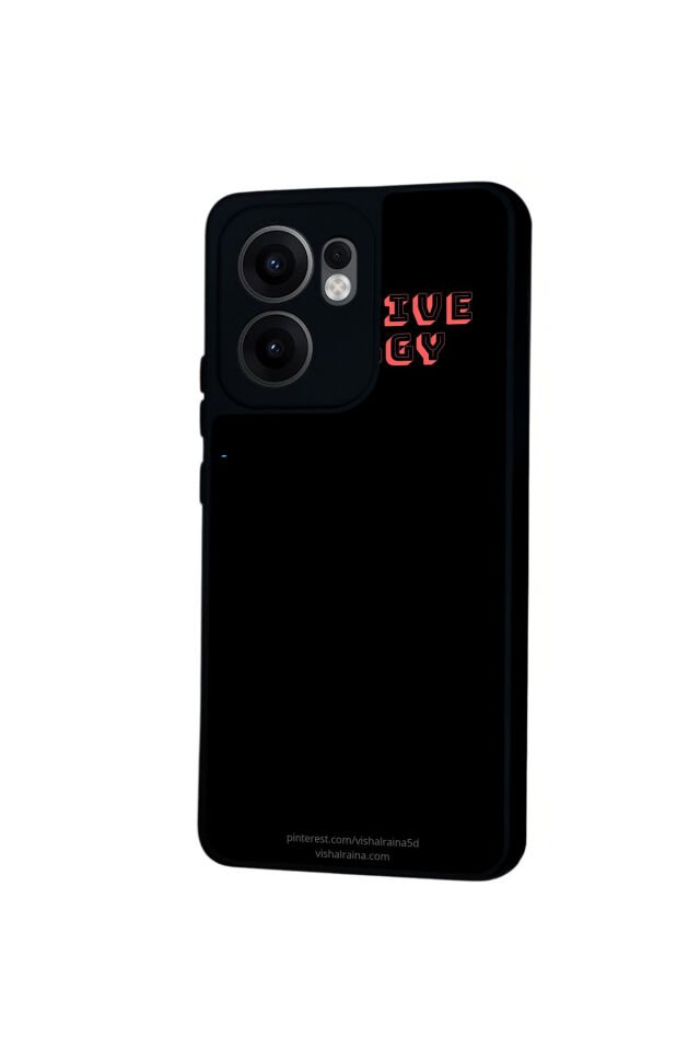 Oppo Reno 13F Uyumlu Energy Tasarımlı Glossy Premium Kılıf