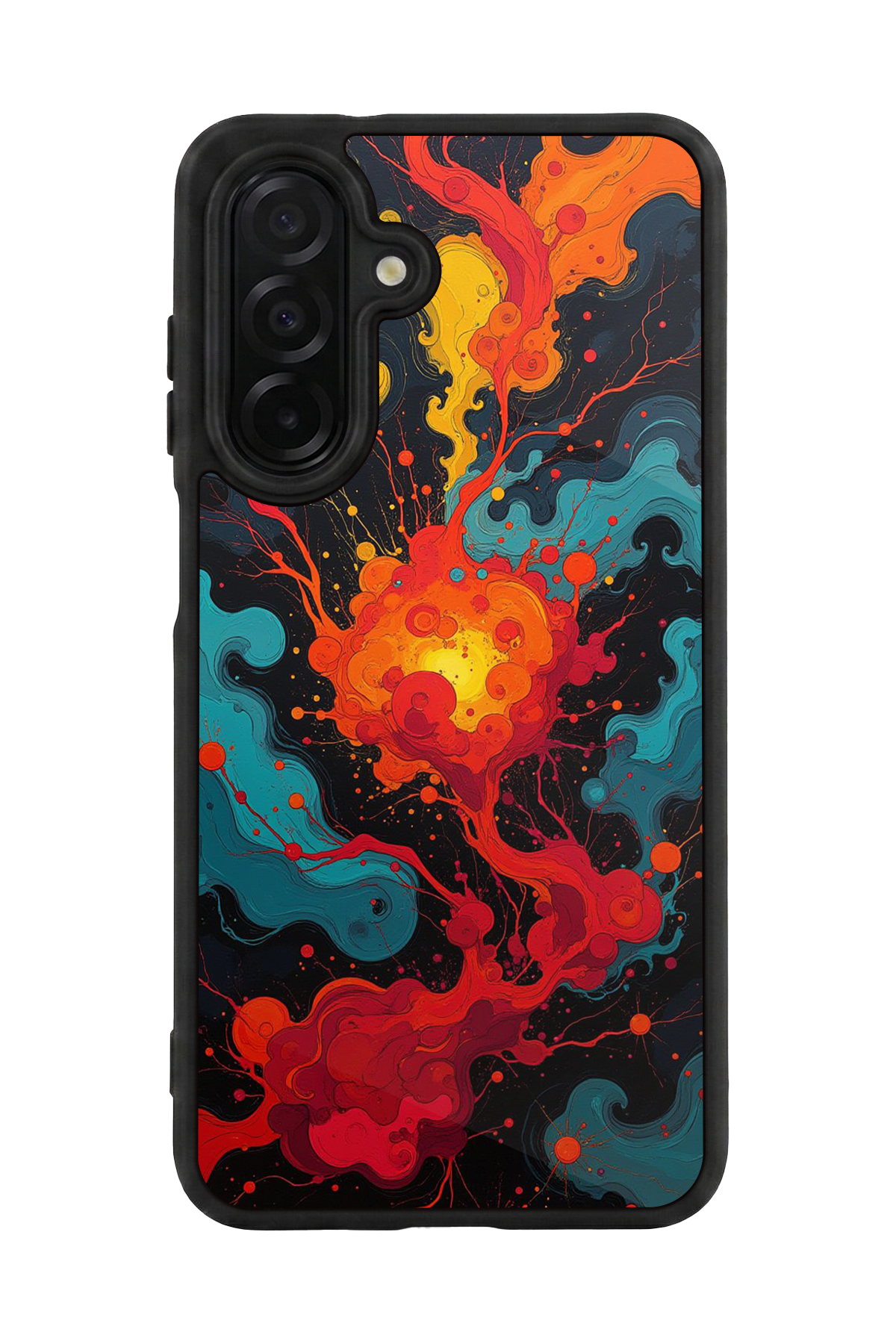 Samsung Galaxy A26 Uyumlu Abstract Tasarımlı Glossy Premium Kılıf