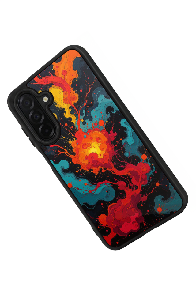 Samsung Galaxy A26 Uyumlu Abstract Tasarımlı Glossy Premium Kılıf