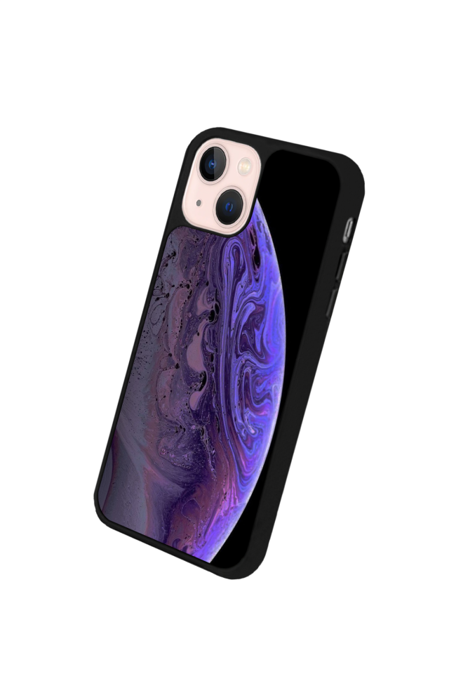 iPhone 15 Uyumlu Ay Tasarımlı Glossy Premium Kılıf