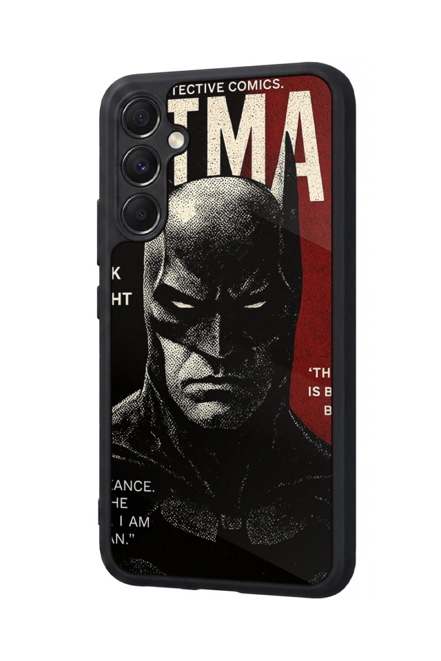 Samsung Galaxy M34 Uyumlu Batman Tasarımlı Glossy Premium Kılıf