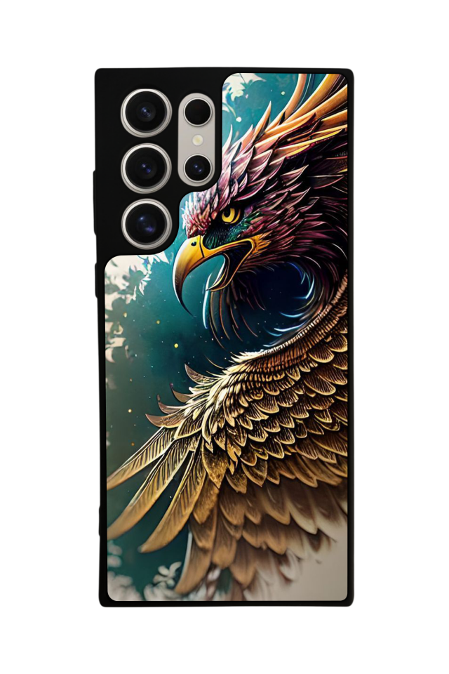 Samsung Galaxy S24 Ultra Uyumlu Besiktas Tasarımlı Glossy Premium Kılıf