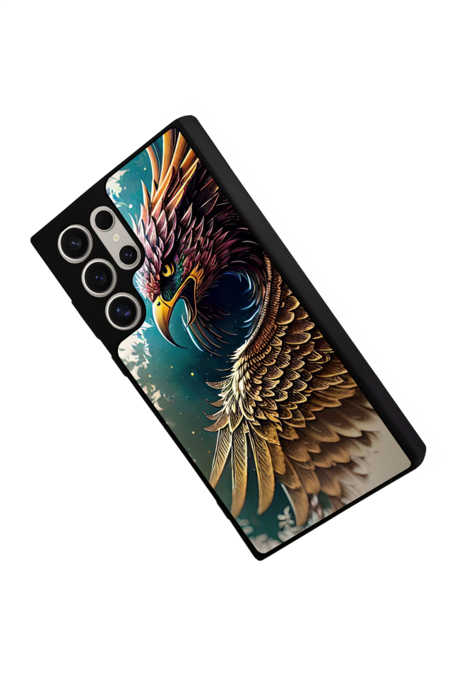 Samsung Galaxy S24 Ultra Uyumlu Besiktas Tasarımlı Glossy Premium Kılıf