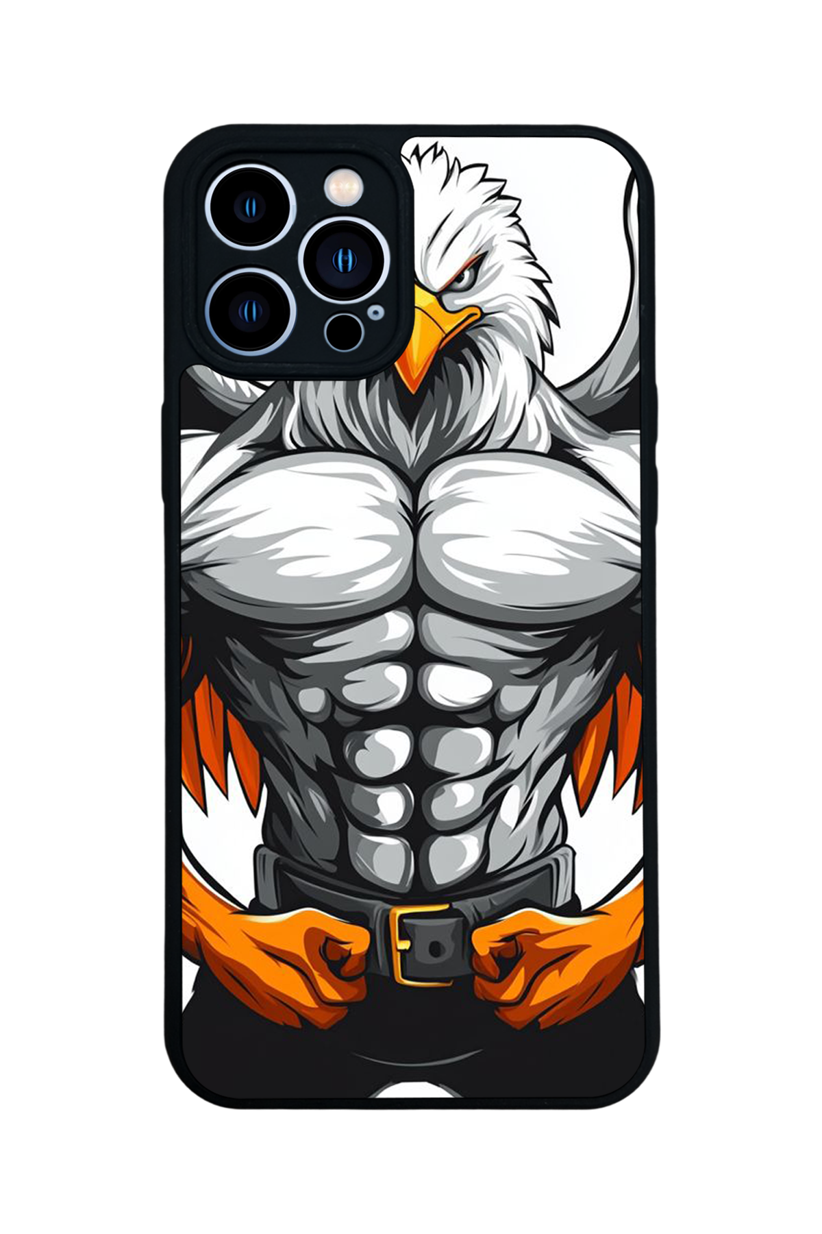 iPhone 13 Pro Max Uyumlu Besiktas Tasarımlı Glossy Premium Kılıf