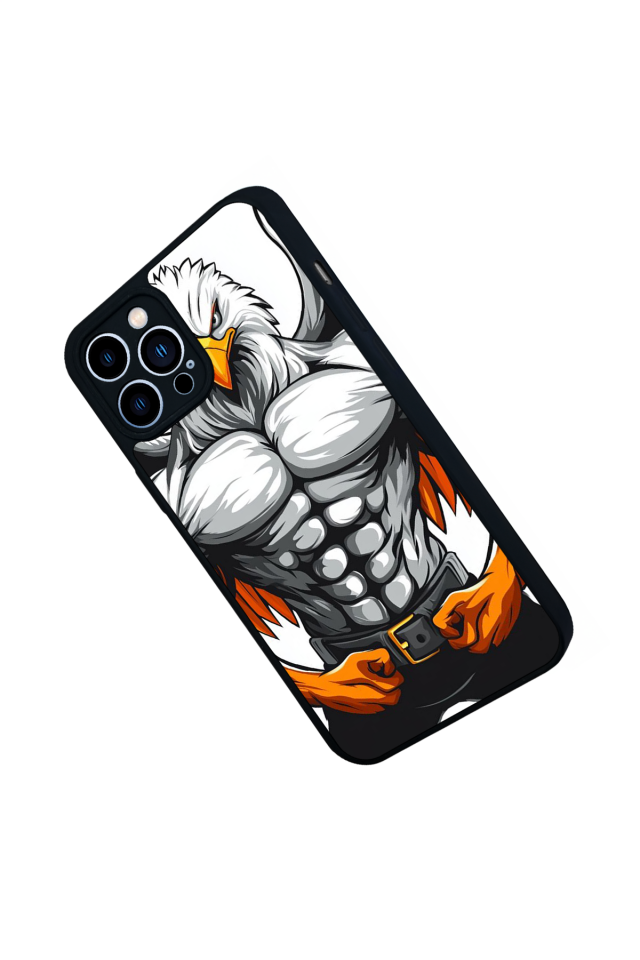 iPhone 13 Pro Max Uyumlu Besiktas Tasarımlı Glossy Premium Kılıf