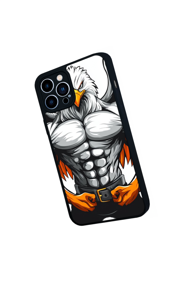 iPhone 13 Pro Max Uyumlu Besiktas Tasarımlı Glossy Premium Kılıf