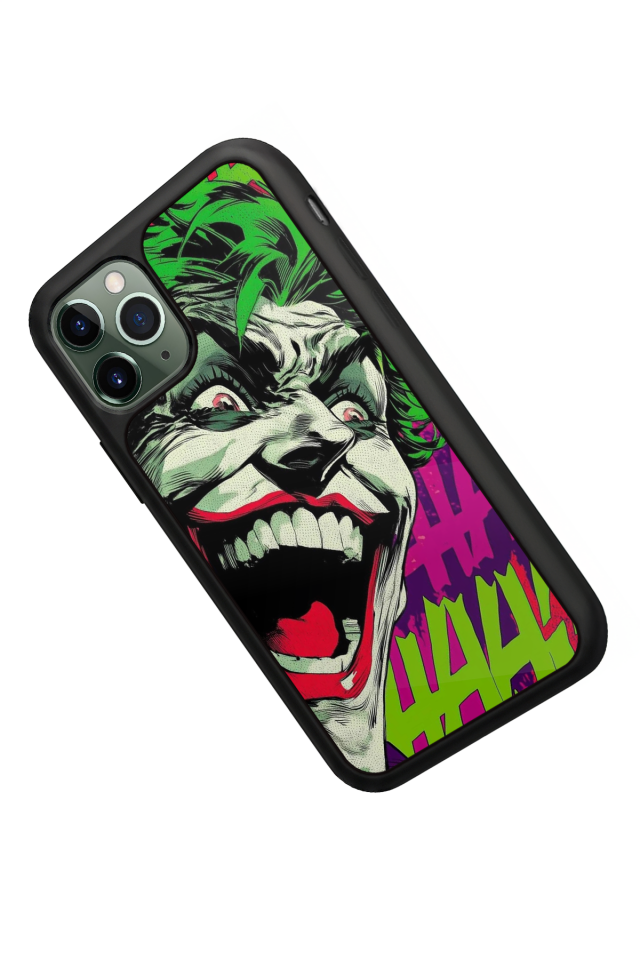 iPhone 11 Pro Max Uyumlu Joker Tasarımlı Glossy Premium Kılıf