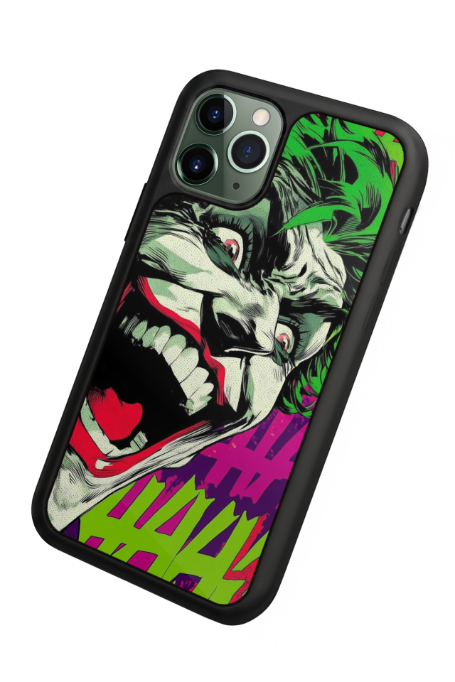 iPhone 11 Pro Max Uyumlu Joker Tasarımlı Glossy Premium Kılıf
