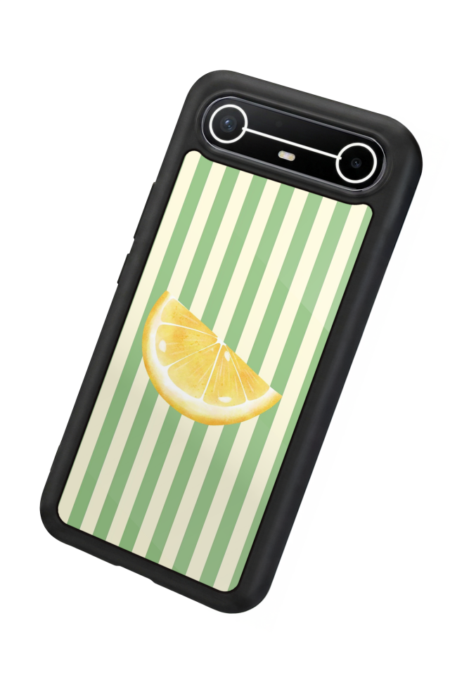 Tecno Spark Slim 5G Uyumlu Limon Tasarımlı Glossy Premium Kılıf