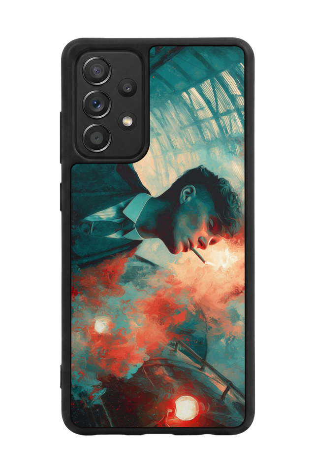 Samsung Galaxy A72 Uyumlu Peaky Blinders Tasarımlı Glossy Premium Kılıf