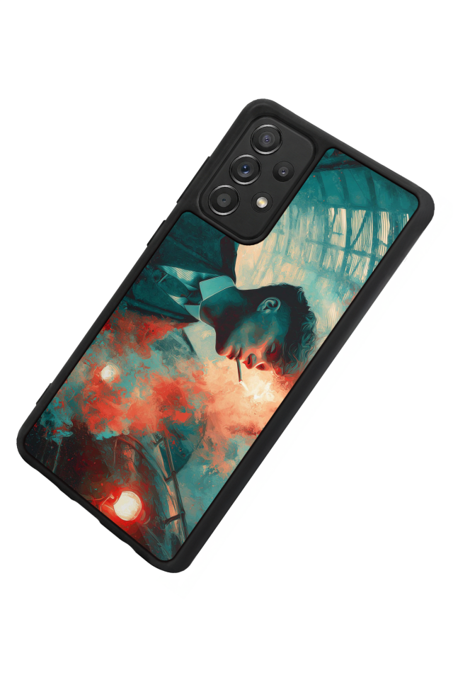 Samsung Galaxy A72 Uyumlu Peaky Blinders Tasarımlı Glossy Premium Kılıf