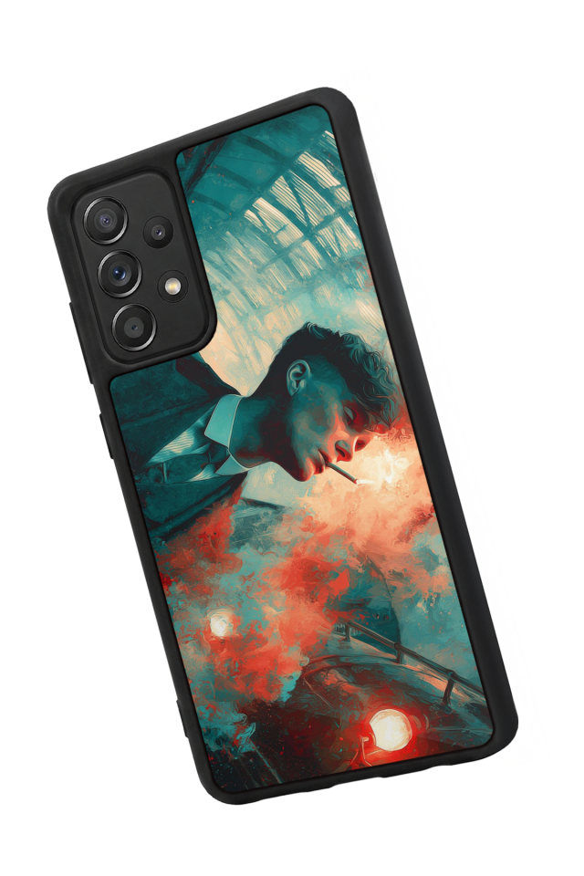 Samsung Galaxy A72 Uyumlu Peaky Blinders Tasarımlı Glossy Premium Kılıf