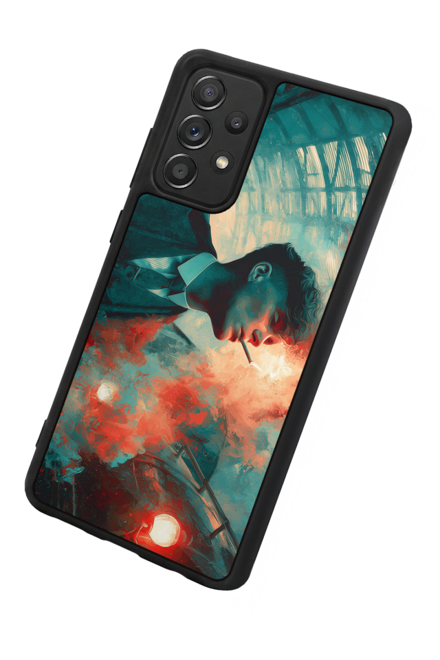Samsung Galaxy A72 Uyumlu Peaky Blinders Tasarımlı Glossy Premium Kılıf