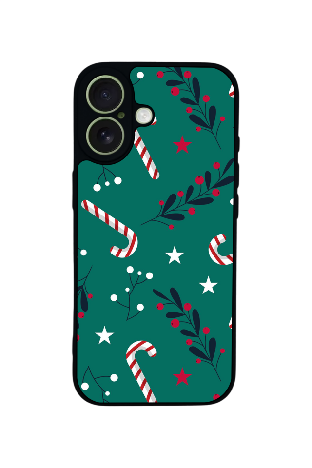 iPhone 17 Uyumlu Yilbasi Christmas Tasarımlı Glossy Premium Kılıf