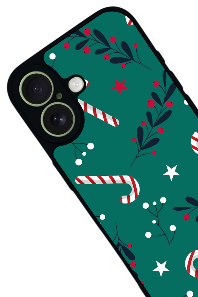 iPhone 17 Uyumlu Yilbasi Christmas Tasarımlı Glossy Premium Kılıf