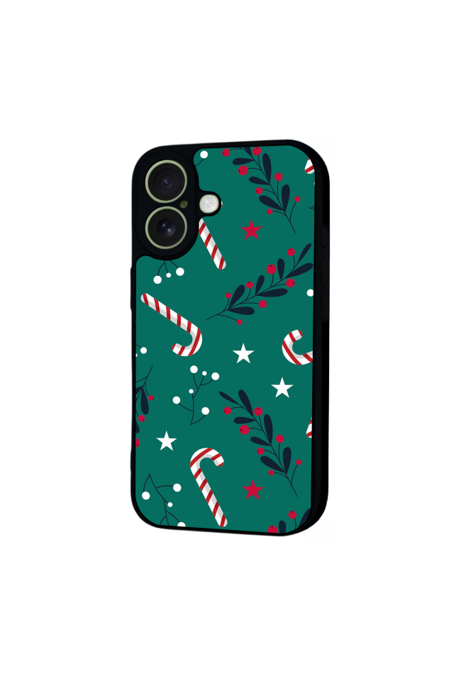 iPhone 17 Uyumlu Yilbasi Christmas Tasarımlı Glossy Premium Kılıf