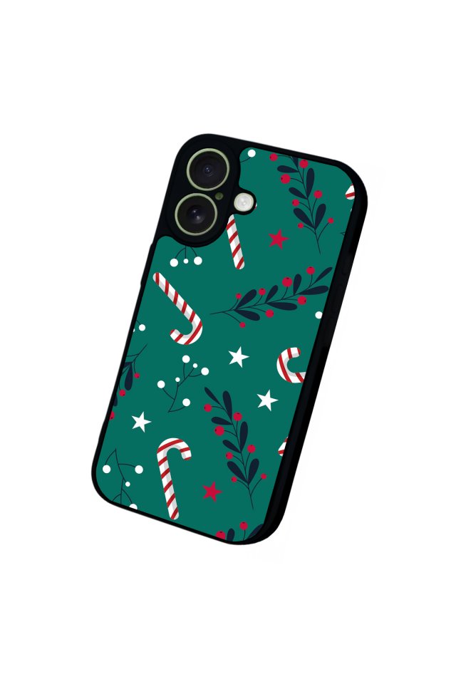 iPhone 17 Uyumlu Yilbasi Christmas Tasarımlı Glossy Premium Kılıf