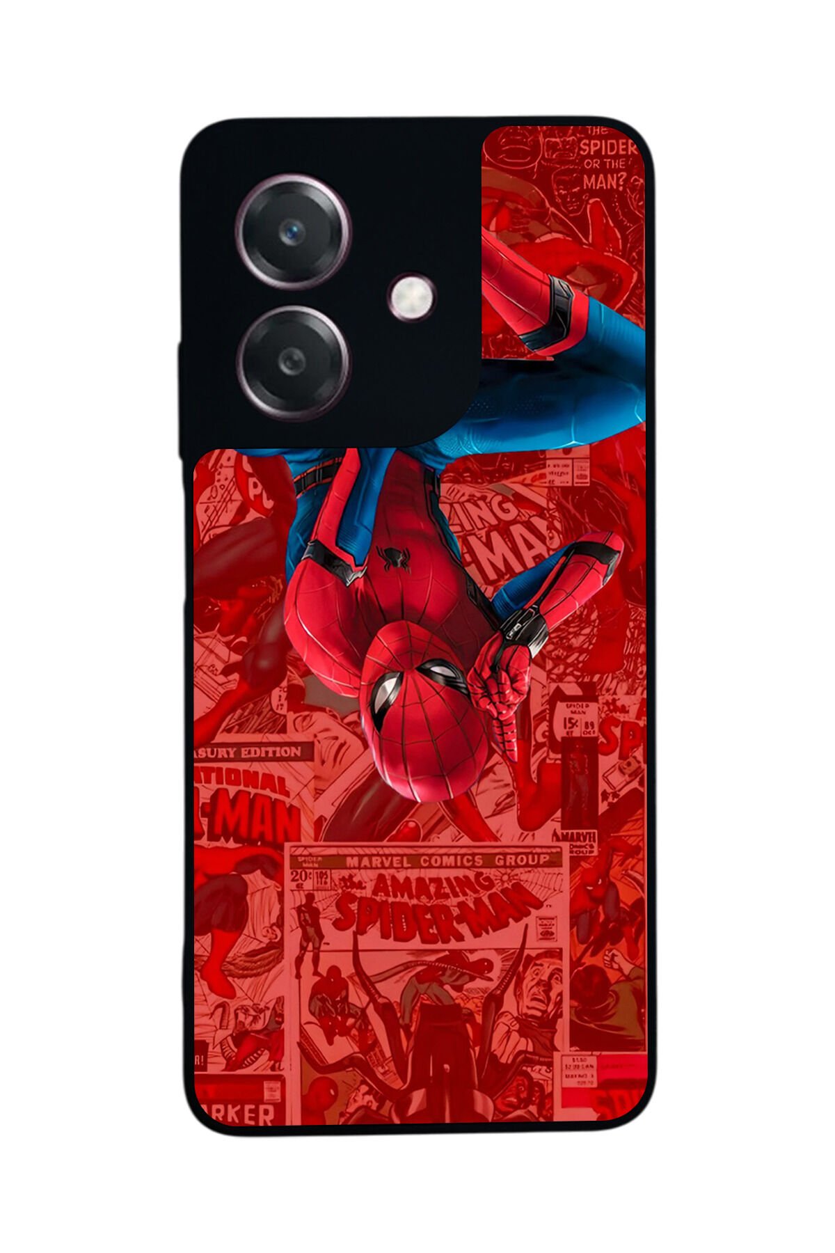 Oppo A3 5G Uyumlu Spider Man ( Örümcek Adam ) Tasarımlı Glossy Premium Kılıf