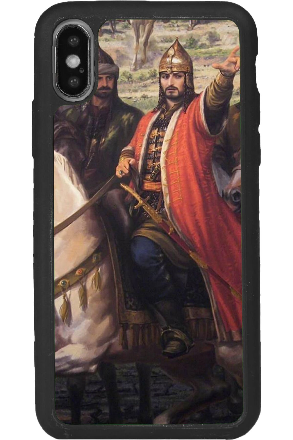 iPhone XS Max Uyumlu Mat Siyah uyumlu Kılıf – Yumuşak Silikon, Koruyucu, Şok Emici Kapak