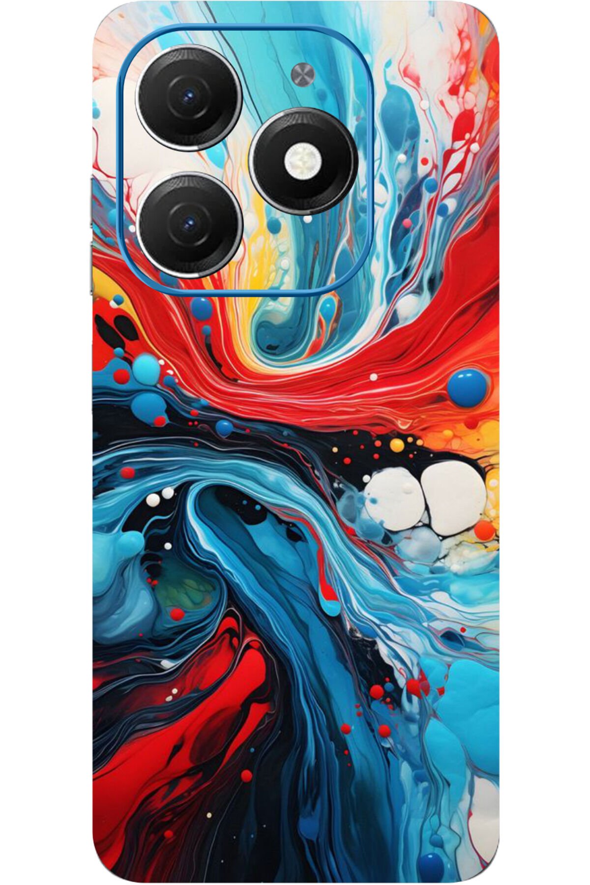 Realme C63 Kamera Korumalı HD Tam Kaplama Baskılı Kılıf