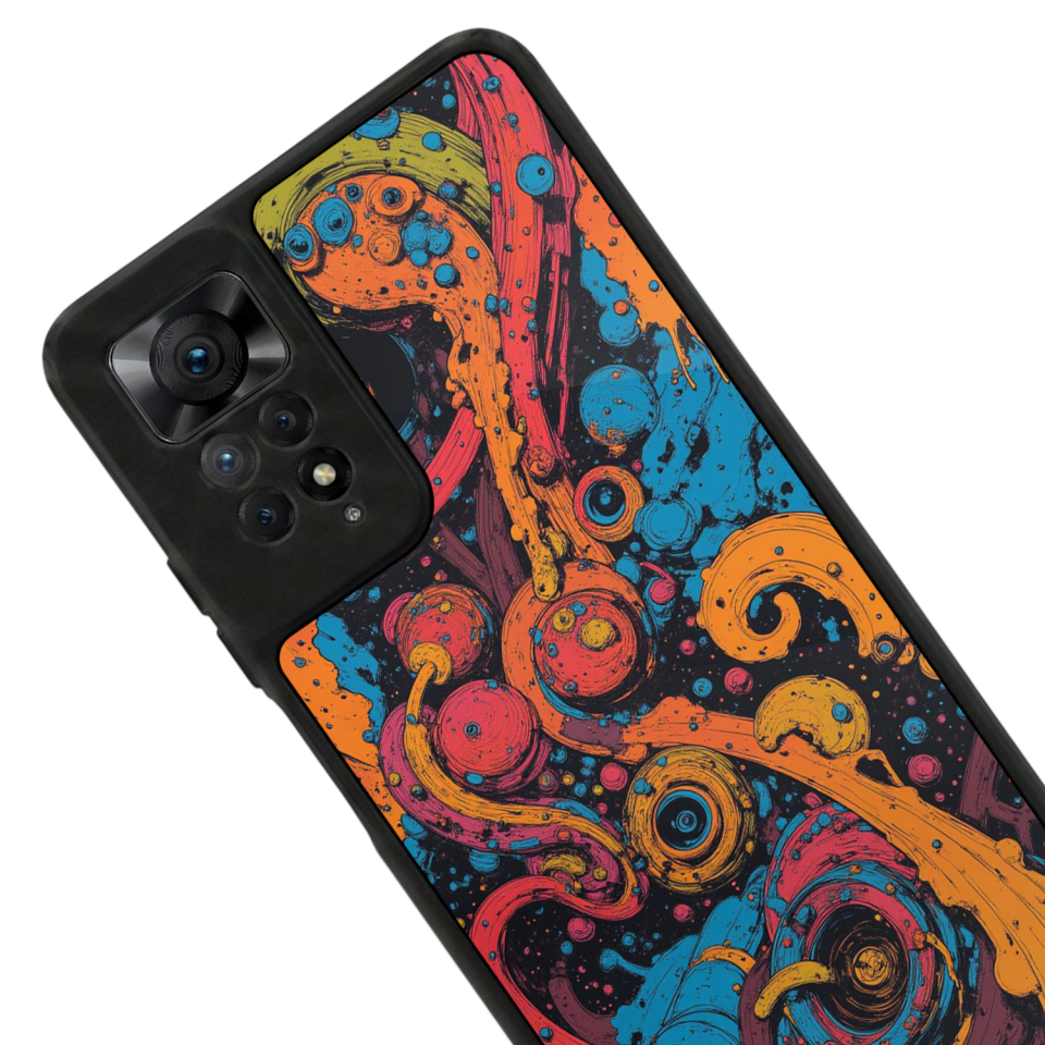Xiaomi Redmi Note 12 Pro Uyumlu Abstract Tasarımlı Glossy Premium Kılıf