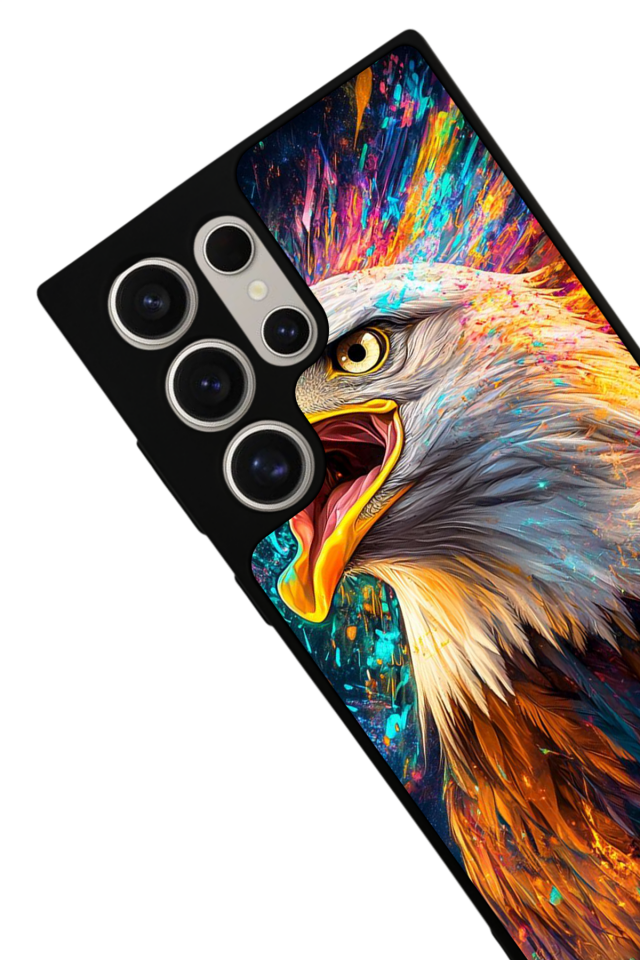 Samsung Galaxy S24 Ultra Uyumlu Besiktas Tasarımlı Glossy Premium Kılıf