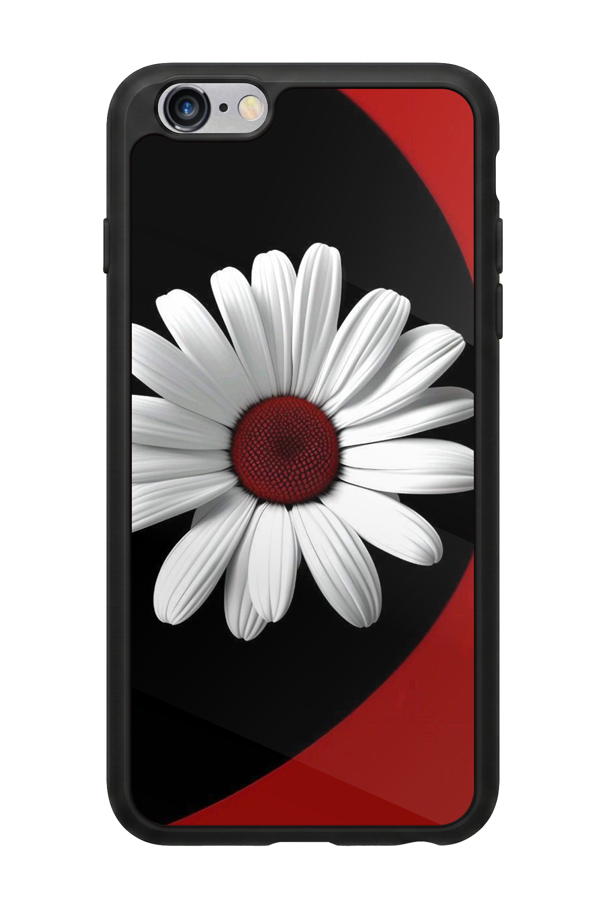 iPhone 6s Plus Uyumlu Cicek Tasarımlı Glossy Premium Kılıf