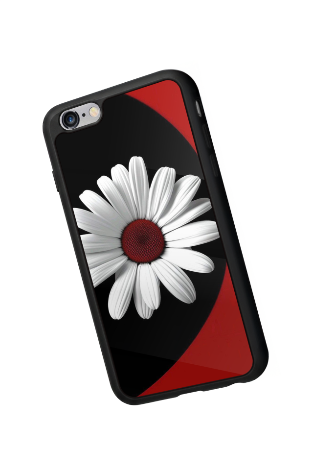 iPhone 6s Plus Uyumlu Cicek Tasarımlı Glossy Premium Kılıf