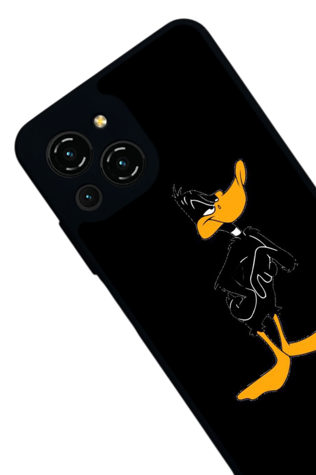 Reeder S23 Pro Max Uyumlu Daffy duck Tasarımlı Glossy Premium Kılıf