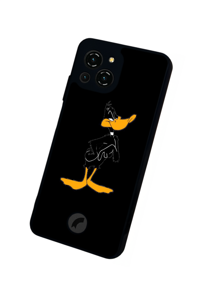Reeder S23 Pro Max Uyumlu Daffy duck Tasarımlı Glossy Premium Kılıf