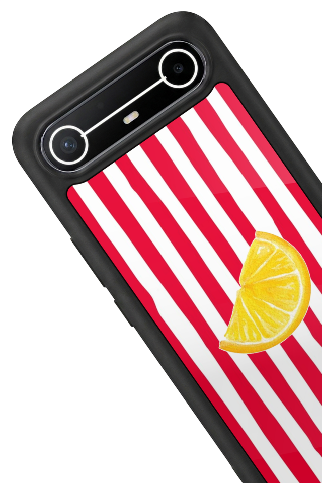 Tecno Spark Slim 5G Uyumlu Limon Tasarımlı Glossy Premium Kılıf