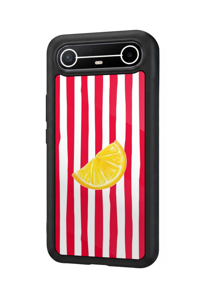 Tecno Spark Slim 5G Uyumlu Limon Tasarımlı Glossy Premium Kılıf