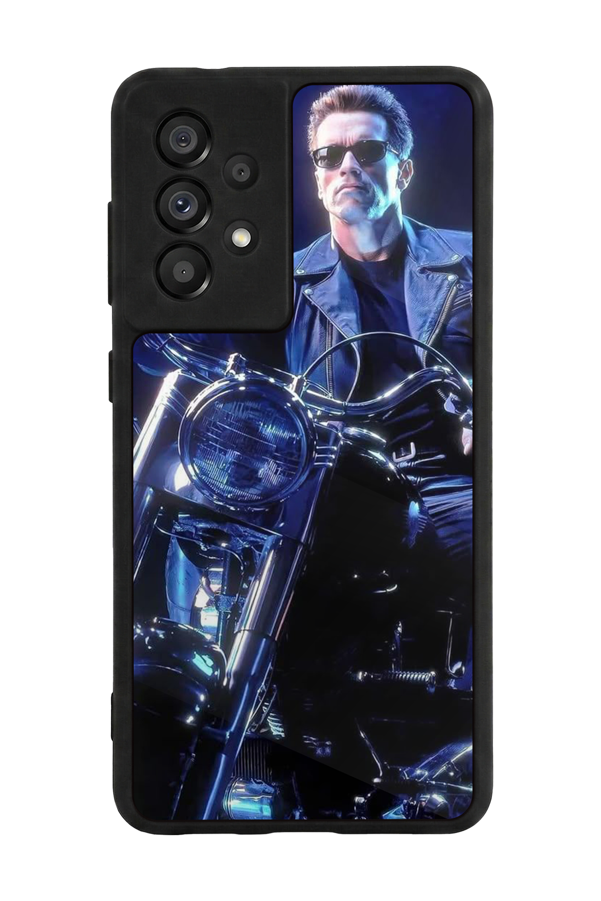 Samsung Galaxy A73 Uyumlu Terminator Tasarımlı Glossy Premium Kılıf