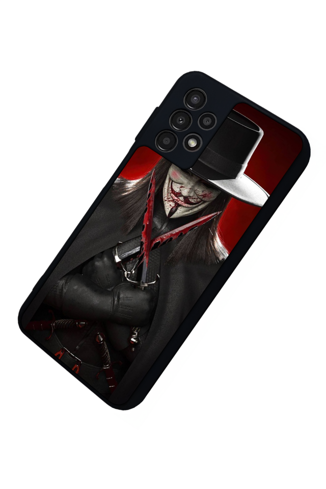 Samsung Galaxy A23 Uyumlu Vendetta Tasarımlı Glossy Premium Kılıf