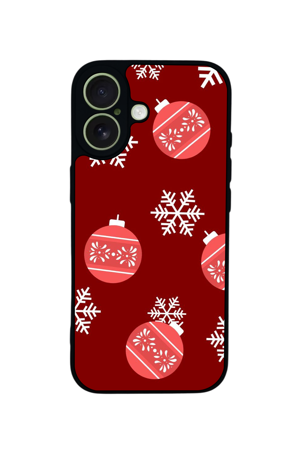 iPhone 17 Uyumlu Yilbasi Christmas Tasarımlı Glossy Premium Kılıf